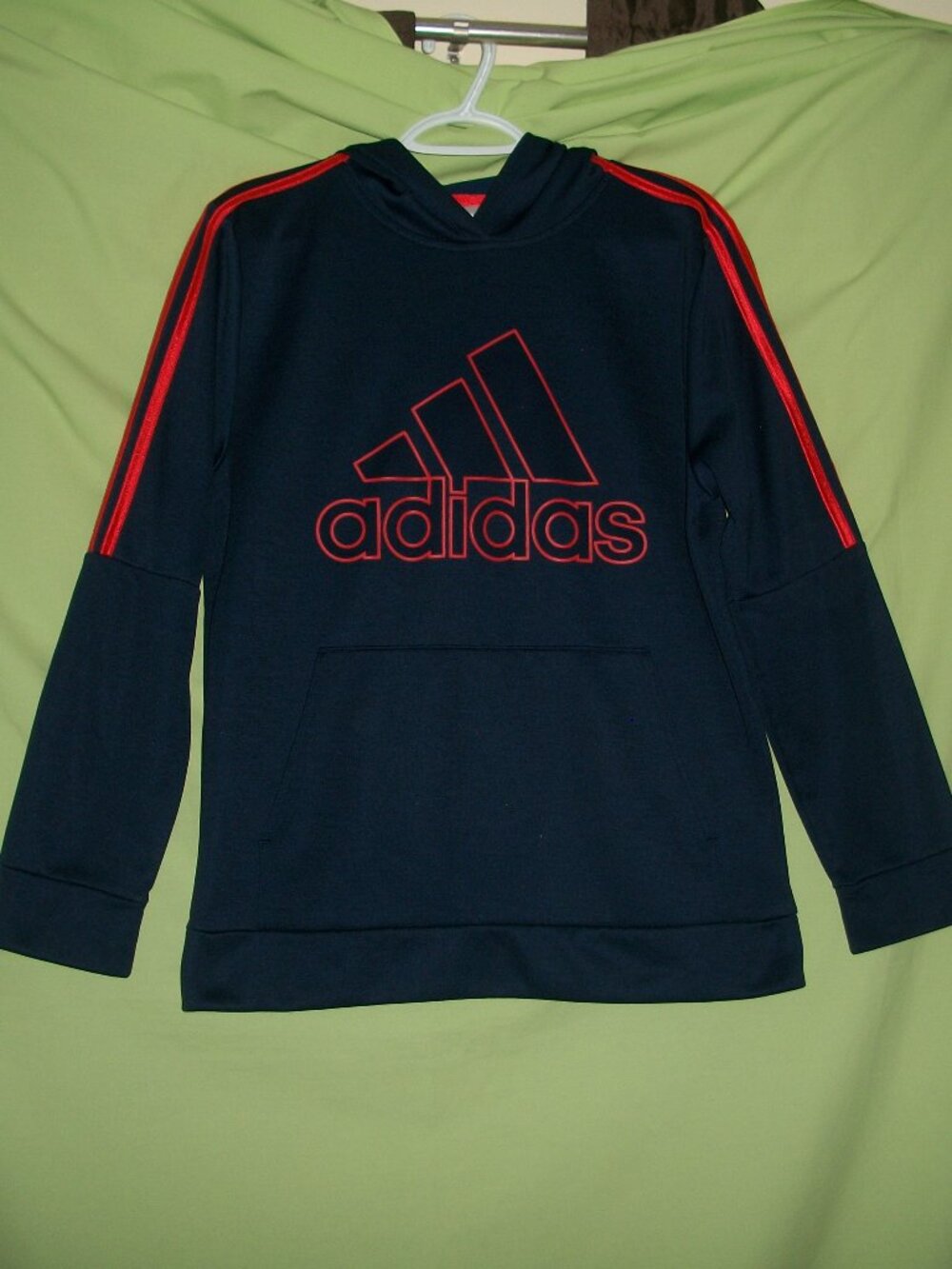 Adidas Boy's/Girl's Dark Blue Hoodies Size XL/18-20